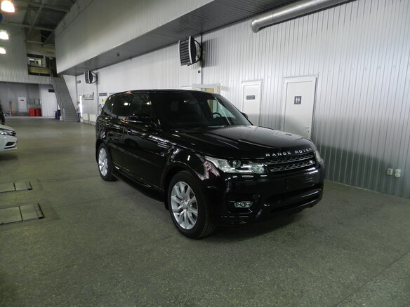 2016 Land Rover Range Rover Sport II, чёрный - вид 1