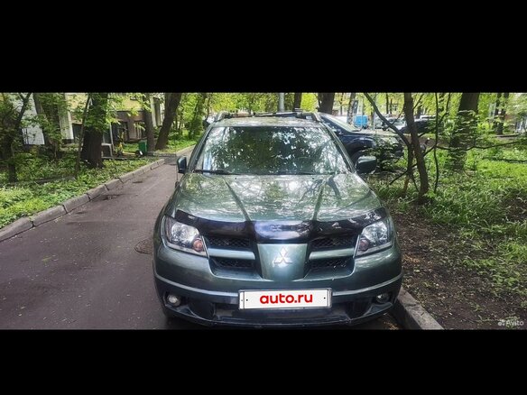 2002 Mitsubishi Outlander I, серый, 510000 рублей - вид 8