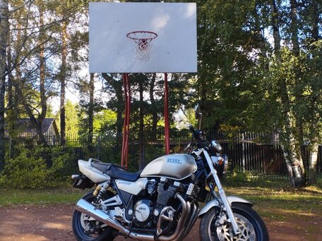 1994 Yamaha XJR1200, бежевый, 280000 рублей, вид 1