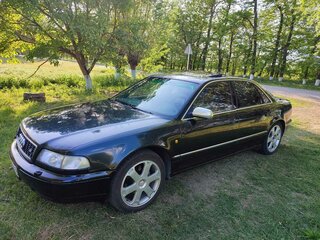 1998 Audi A8 I (D2), чёрный, 550000 рублей, вид 1