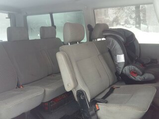 1997 Volkswagen Caravelle Long T4, красный, 850000 рублей, вид 3