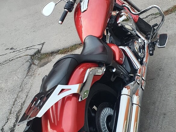2011 Yamaha XVS1300, красный, 1100000 рублей - вид 8