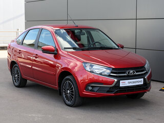 2021 Lada (ВАЗ) Granta I Рестайлинг, красный, 829000 рублей, вид 3
