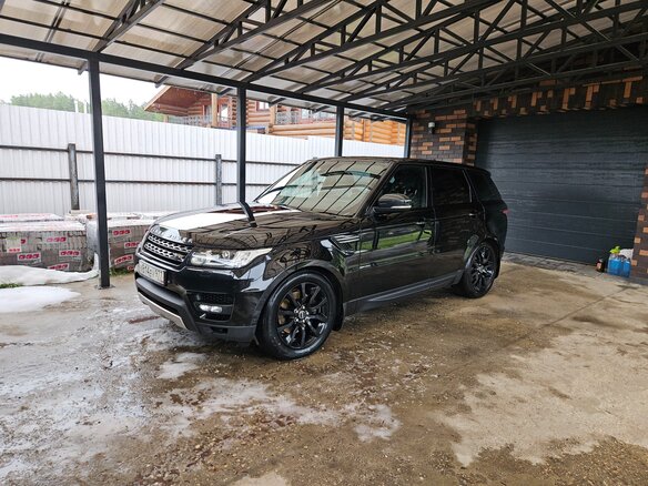 2016 Land Rover Range Rover Sport II, чёрный, 3550000 рублей