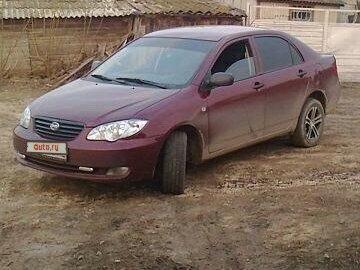 2011 BYD F3 I, красный