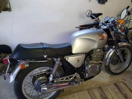 1990 Honda GB 400, серый, 365000 рублей, вид 5