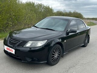 2008 Saab 9-3 II Рестайлинг, чёрный, 877000 рублей, вид 2