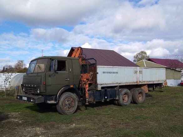 1986 КамАЗ 5321, зелёный, 890000 рублей