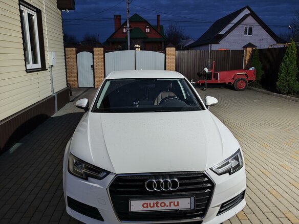 2019 Audi A4 V (B9), белый, 2700000 рублей - вид 2