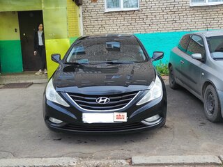 2011 Hyundai Sonata VI (YF), чёрный, 1000000 рублей, вид 4