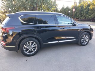 2019 Hyundai Santa Fe IV, чёрный, 3000000 рублей, вид 4
