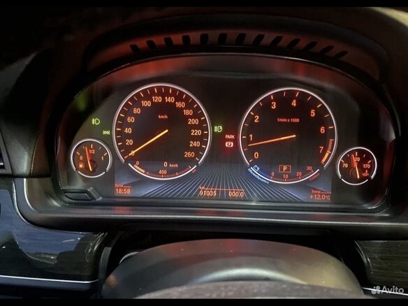 2012 BMW 5 серии 535i xDrive VI (F10/F11/F07), чёрный, 2500000 рублей - вид 7