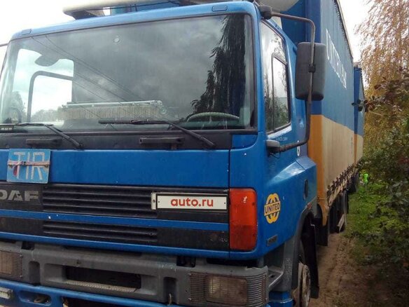 1996 DAF CF 75, синий, 750000 рублей - вид 2