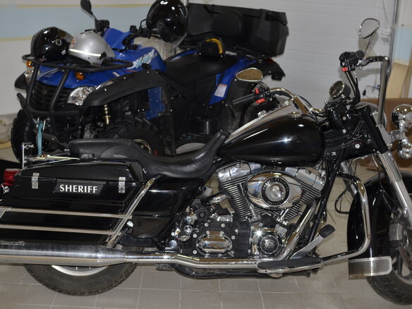 2008 Harley-Davidson Road King, чёрный - вид 3