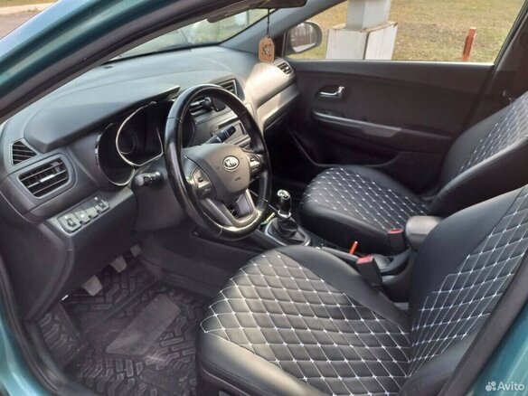 2011 Kia Rio 5-speed III, зелёный, 950000 рублей - вид 7