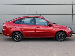 2021 Lada (ВАЗ) Granta I Рестайлинг, красный, 829000 рублей, вид 4