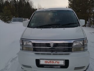 1999 Nissan Elgrand I (E50), белый, 340000 рублей, вид 1