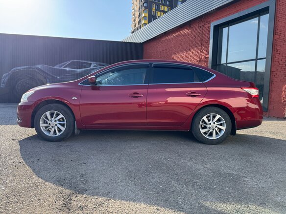 2015 Nissan Sentra VII (B17), красный, 1050000 рублей - вид 10