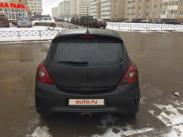 2008 Opel Corsa GSi D, чёрный - вид 6