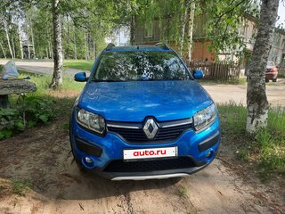 2018 Renault Sandero Stepway II, синий, 1050000 рублей, вид 2