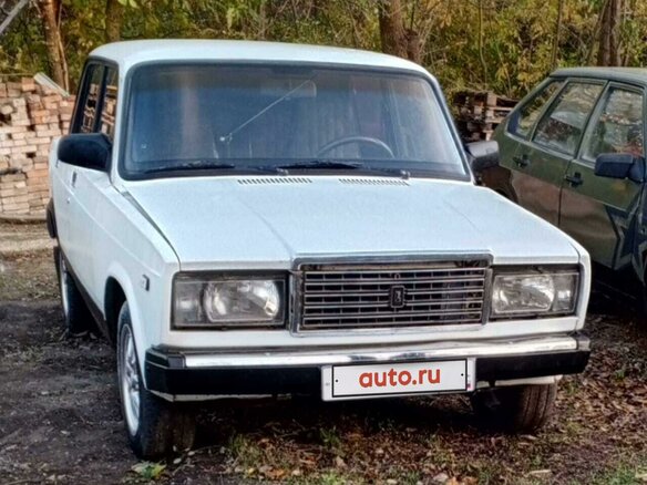 1997 Lada (ВАЗ) 2107, белый, 200000 рублей - вид 1