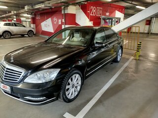 2012 Mercedes-Benz S-Класс 350 V (W221) Рестайлинг, чёрный, 1300000 рублей, вид 1