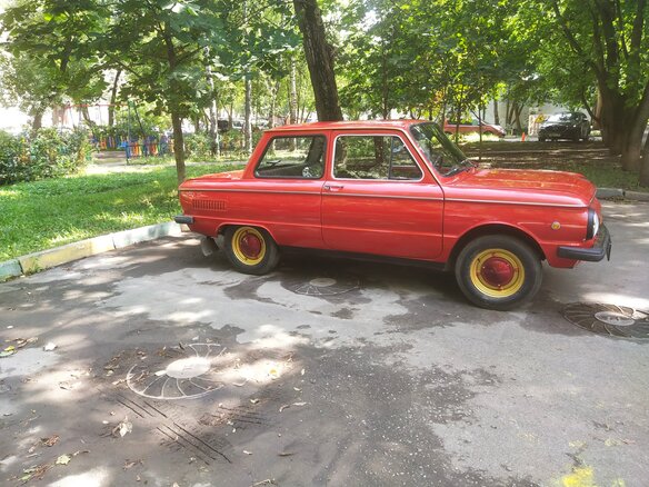 1982 ЗАЗ 968 М, красный, 200000 рублей - вид 8