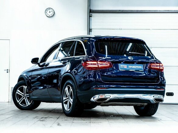 2017 Mercedes-Benz GLC 250 I (X253), синий, 2985000 рублей - вид 4