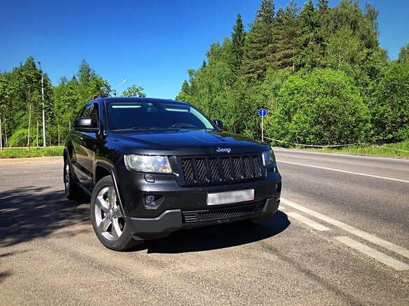 2012 Jeep Grand Cherokee IV (WK2), чёрный