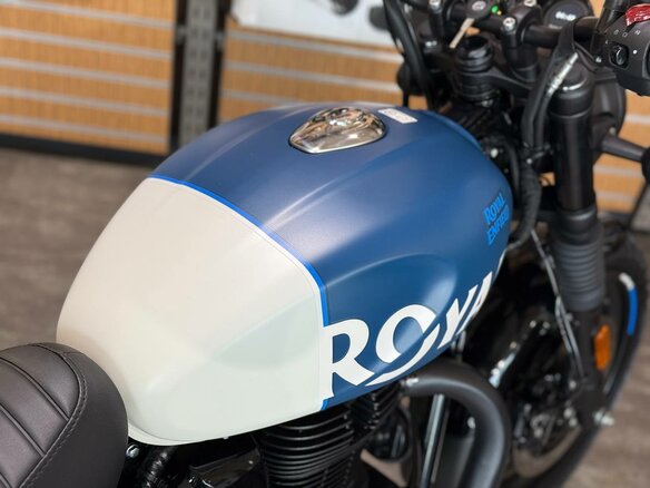 2026 Royal Enfield Hunter, синий, 439000 рублей - вид 9