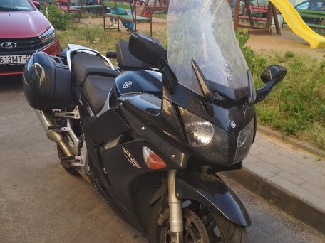 2009 Yamaha FJR1300, чёрный, 623547 рублей, вид 1