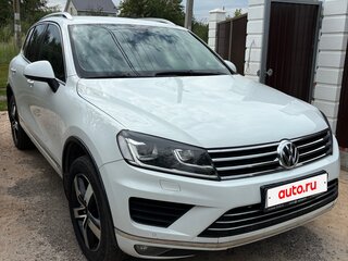 2012 Volkswagen Touareg II, белый, 2500000 рублей, вид 1