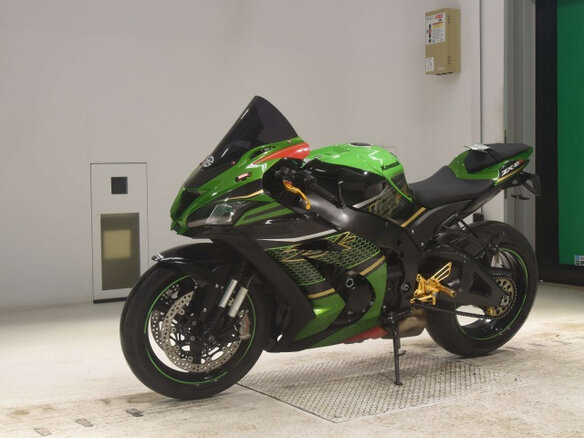 2020 Kawasaki ZX-10R Ninja, зелёный, 1150000 рублей - вид 3