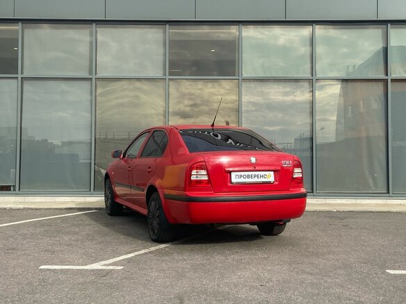 2008 Skoda Octavia I (A4) Рестайлинг, красный, 322000 рублей - вид 4