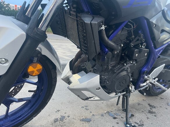 2015 Yamaha MT-03, синий, 449999 рублей - вид 11