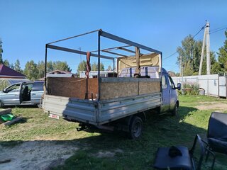 2004 ГАЗ ГАЗель (33023/330273) Фермер, синий, 500000 рублей, вид 4
