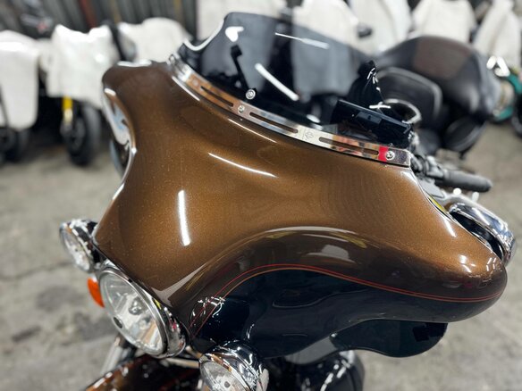 2013 Harley-Davidson Electra Glide, коричневый, 1120000 рублей - вид 16