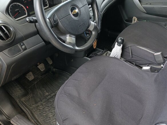 2009 Chevrolet Aveo I Рестайлинг, чёрный, 505000 рублей - вид 7