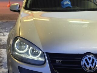2007 Volkswagen Golf V, серебристый, 650000 рублей, вид 3