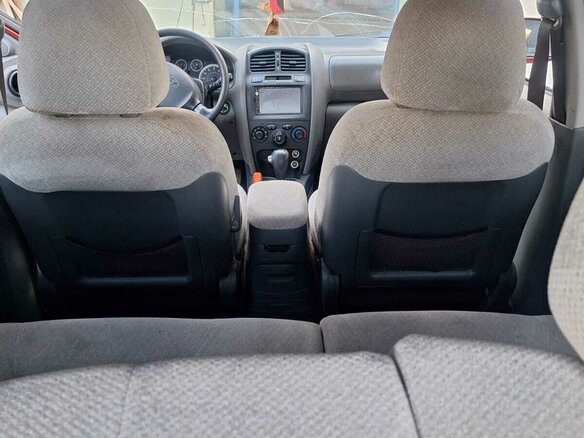 2005 Hyundai Santa Fe I, пурпурный - вид 13