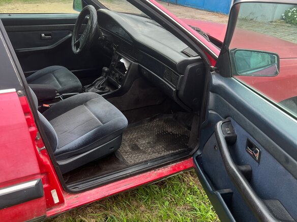 1990 Audi 100 III (C3) Рестайлинг, красный, 150000 рублей - вид 3
