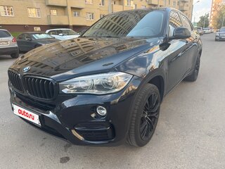 2017 BMW X6 30d II (F16), чёрный, 4300000 рублей, вид 1