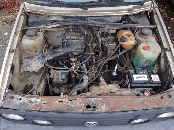 1987 Volkswagen Golf II, серый - вид 13