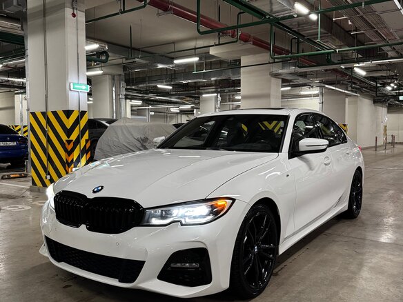 2019 BMW 3 серии 330i VII (G2x), белый, 2800000 рублей