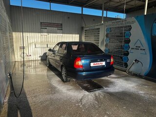 2008 Hyundai Accent ТагАЗ II, синий, 320000 рублей, вид 4