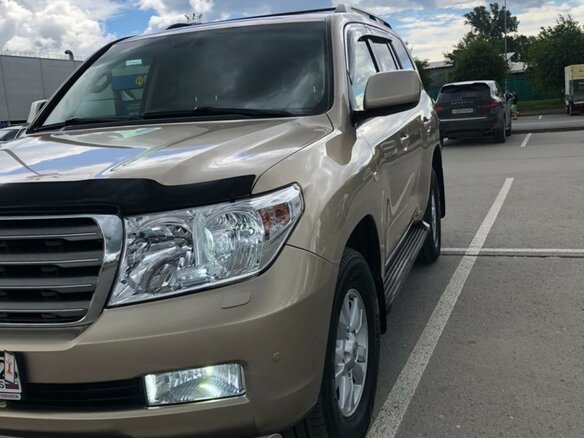 2007 Toyota Land Cruiser 200 Series, золотистый, 3400000 рублей - вид 1