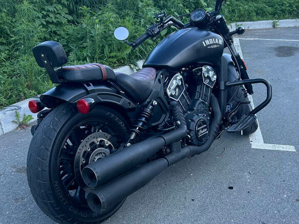 2020 Indian Scout, чёрный, 1100000 рублей - вид 2
