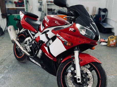 2002 Yamaha YZF-R6, красный, 449000 рублей, вид 2