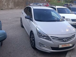 2014 Hyundai Solaris I Рестайлинг, бежевый, 1020000 рублей, вид 3