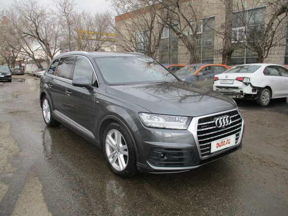 2015 Audi Q7 II (4M), серый - вид 1